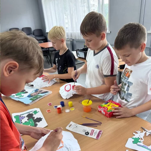 Дети на мастер-классе